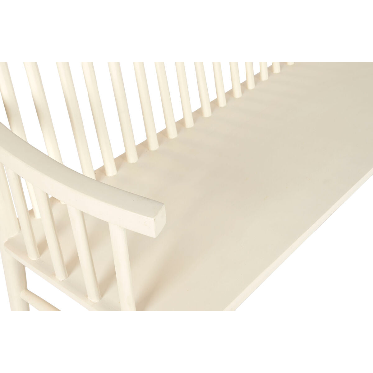 Lavice Home ESPRIT krémová mangové dřevo MDF 150 × 50 × 98 CM – obrázek 6