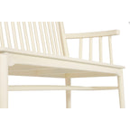 Lavice Home ESPRIT krémová mangové dřevo MDF 150 × 50 × 98 CM – obrázek 8