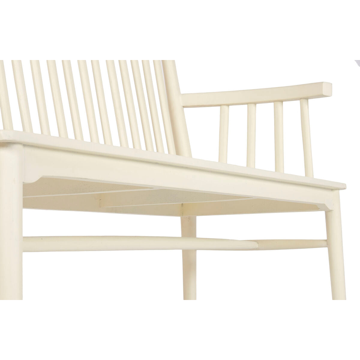 Lavice Home ESPRIT krémová mangové dřevo MDF 150 × 50 × 98 CM – obrázek 8