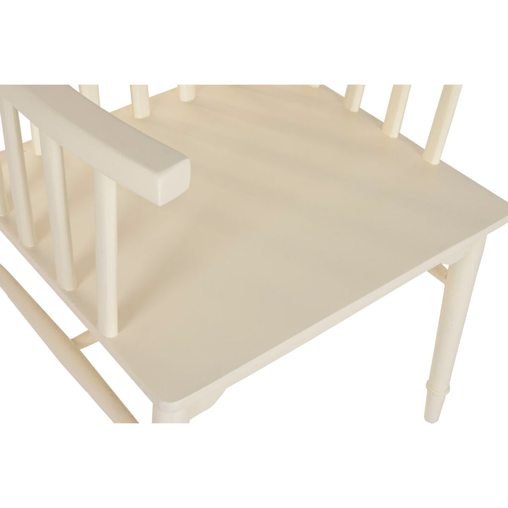Jídelní židle Home ESPRIT krémová, mango dřevo, MDF 50 x 60 x 98 CM – obrázek 2