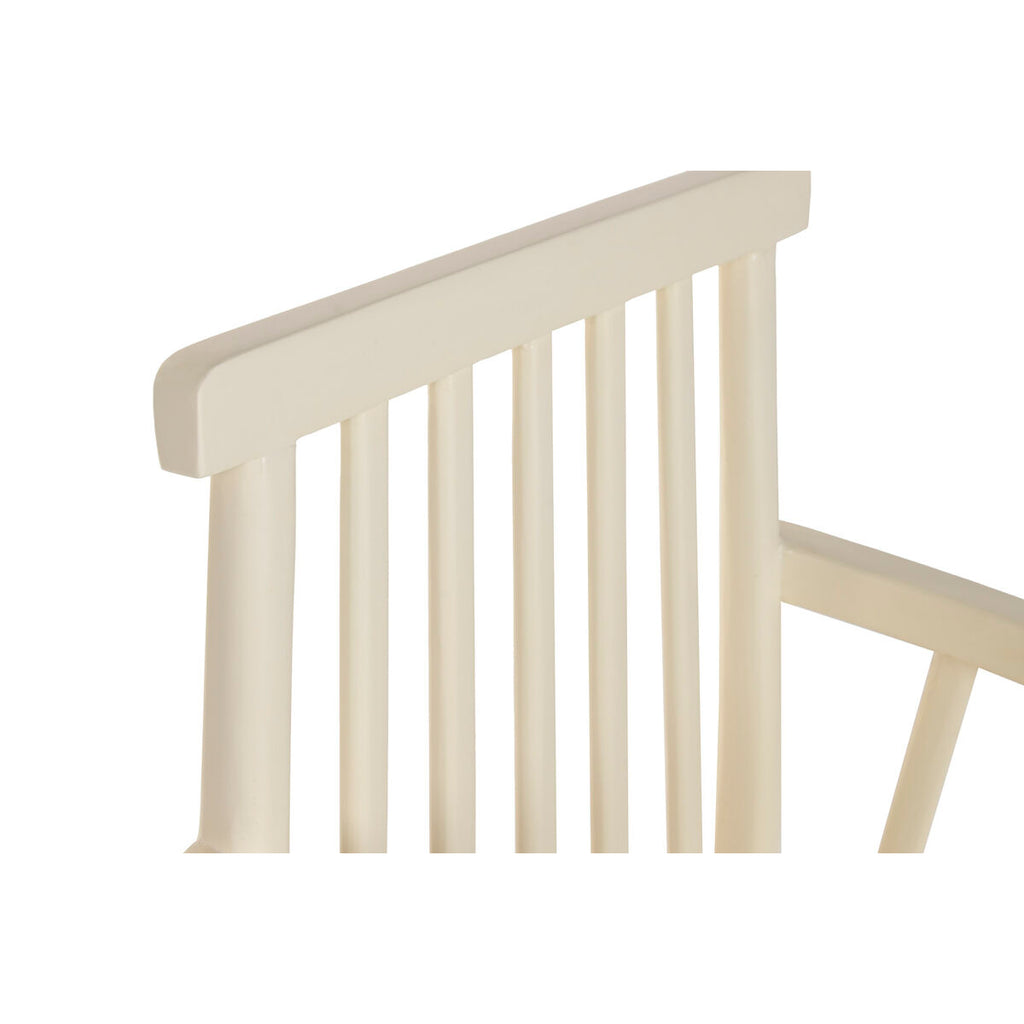Jídelní židle Home ESPRIT krémová, mango dřevo, MDF 50 x 60 x 98 CM – obrázek 3