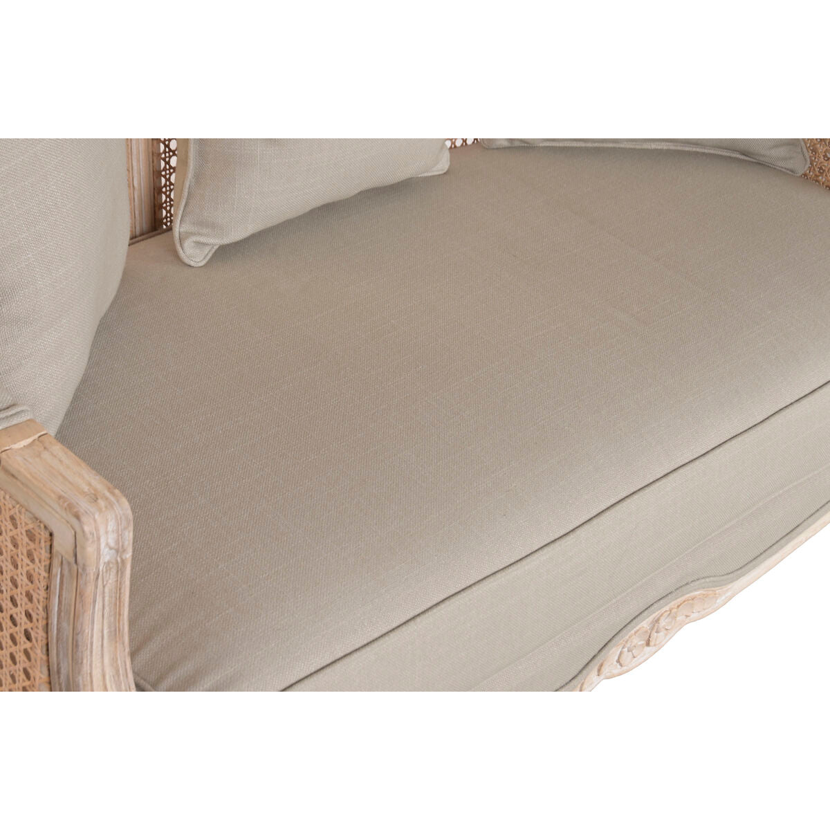 Křeslo Home ESPRIT světle zelené 125 X 58 X 155 CM – obrázek 2