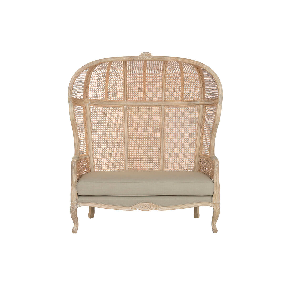 Křeslo Home ESPRIT světle zelené 125 X 58 X 155 CM – obrázek 7