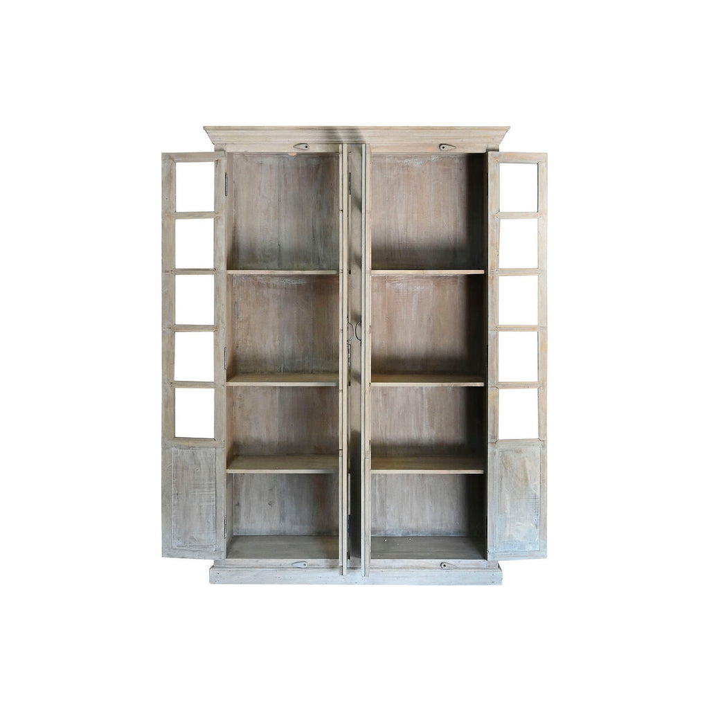Stojan na vystavení zboží Home ESPRIT bílý mangové dřevo 135 x 50 x 210 cm 40.2x106.2x79.8 cm – obrázek 3