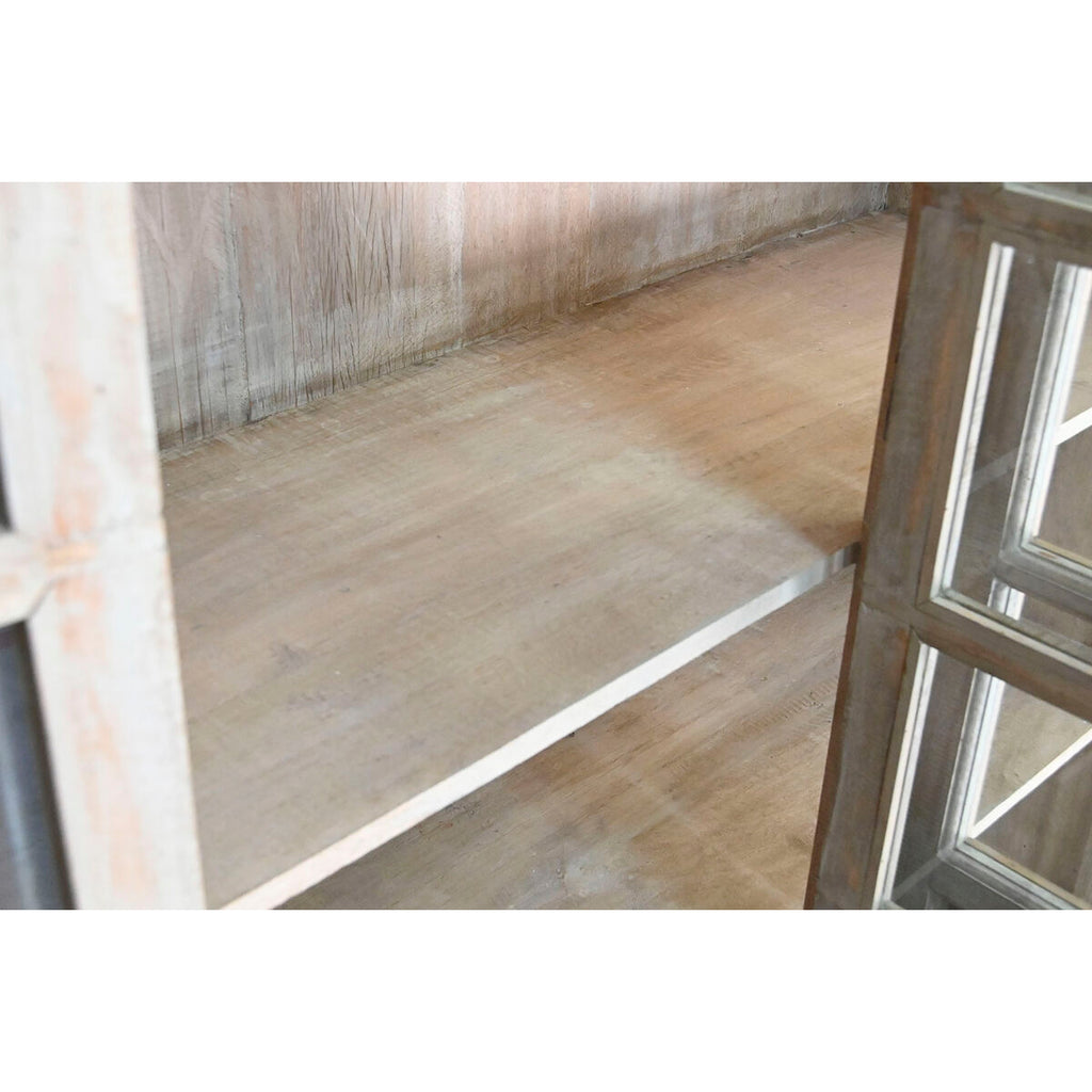 Stojan na vystavení zboží Home ESPRIT bílý mangové dřevo 135 x 50 x 210 cm 40.2x106.2x79.8 cm – obrázek 8