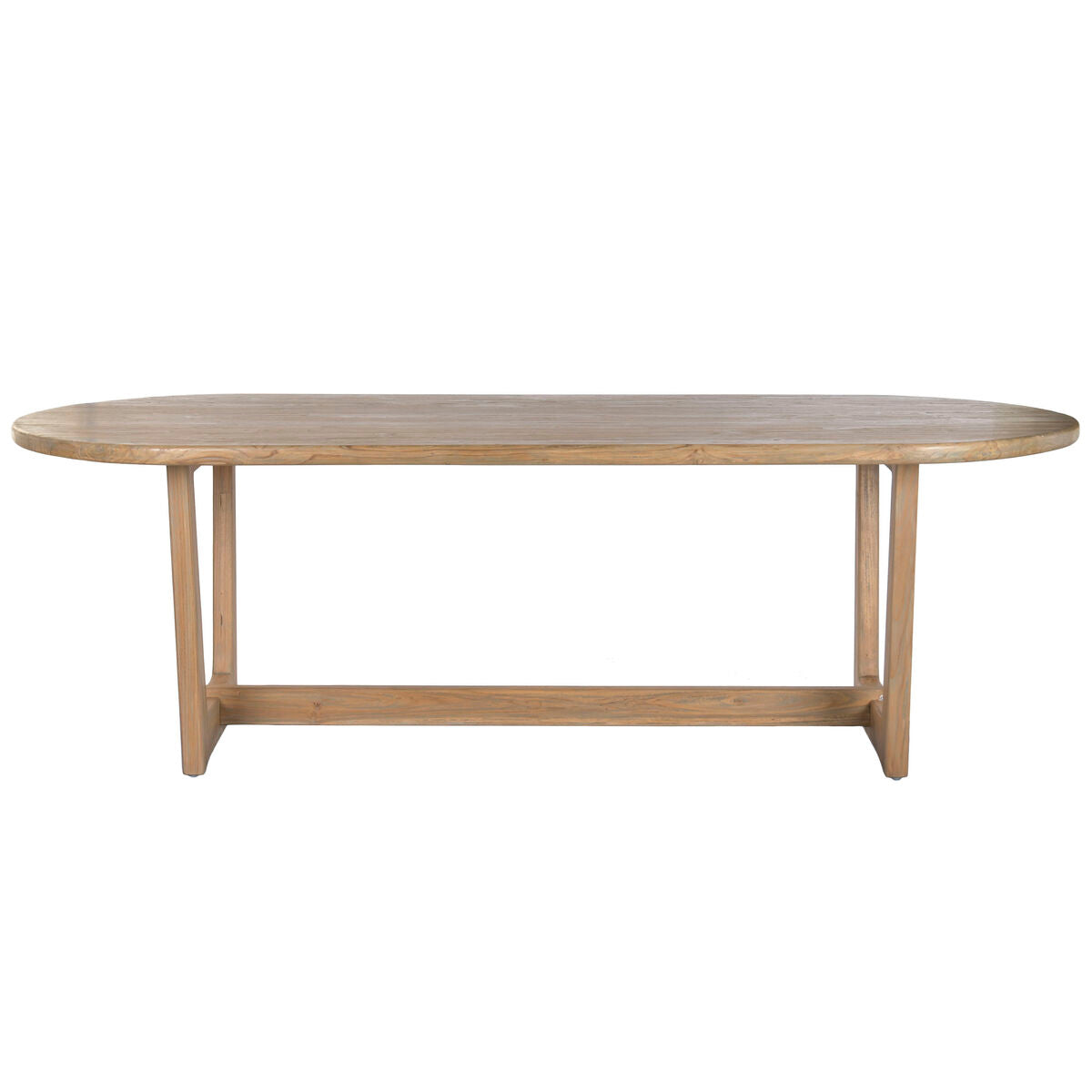 Jídelní stůl Home ESPRIT šedý teak 240 x 100 x 76 cm