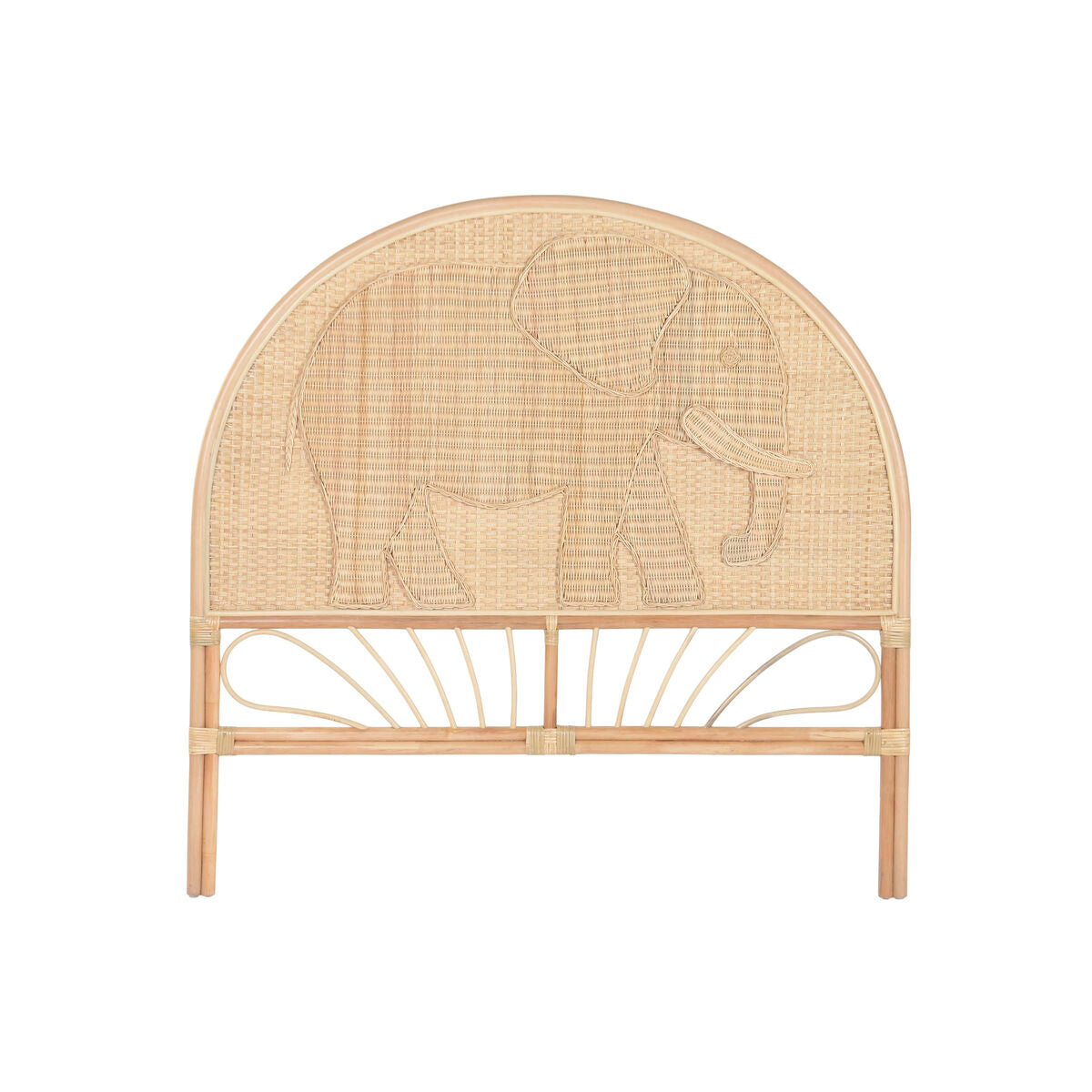 Čelo postele Home ESPRIT přírodní 153 x 4 x 149 cm