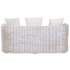 Pohovka Home ESPRIT bílá Bali Decapé 174 x 88 x 69 cm – obrázek 2