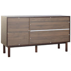 Příborník Home ESPRIT křišťál dřevo MDF 140 x 40 x 75 cm 44.8x106.8x50.1 cm – obrázek 2