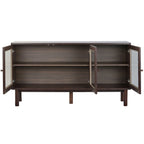 Příborník Home ESPRIT křišťál dřevo MDF 140 x 40 x 75 cm 44.8x106.8x50.1 cm – obrázek 3