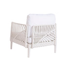 Zahradní lavice Home ESPRIT krémová 222 X 74 X 70 CM – obrázek 4