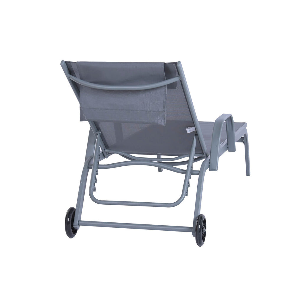 Solseng Home ESPRIT světle šedá 199 x 63 x 101 cm – obrázek 5