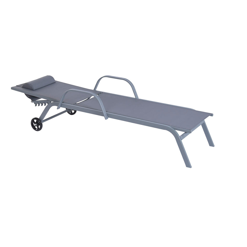 Solseng Home ESPRIT světle šedá 199 x 63 x 101 cm – obrázek 8