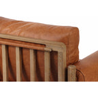 Sedák Home ESPRIT hnědý jasan 94 x 80 x 82 CM – obrázek 5
