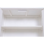 Příborník Home ESPRIT bílý jilmové dřevo 230 x 48 x 96 cm – obrázek 4