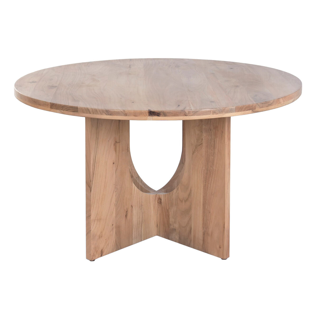 Jídelní stůl Home ESPRIT, akáciové dřevo, 130 x 130 x 76 cm – obrázek 6