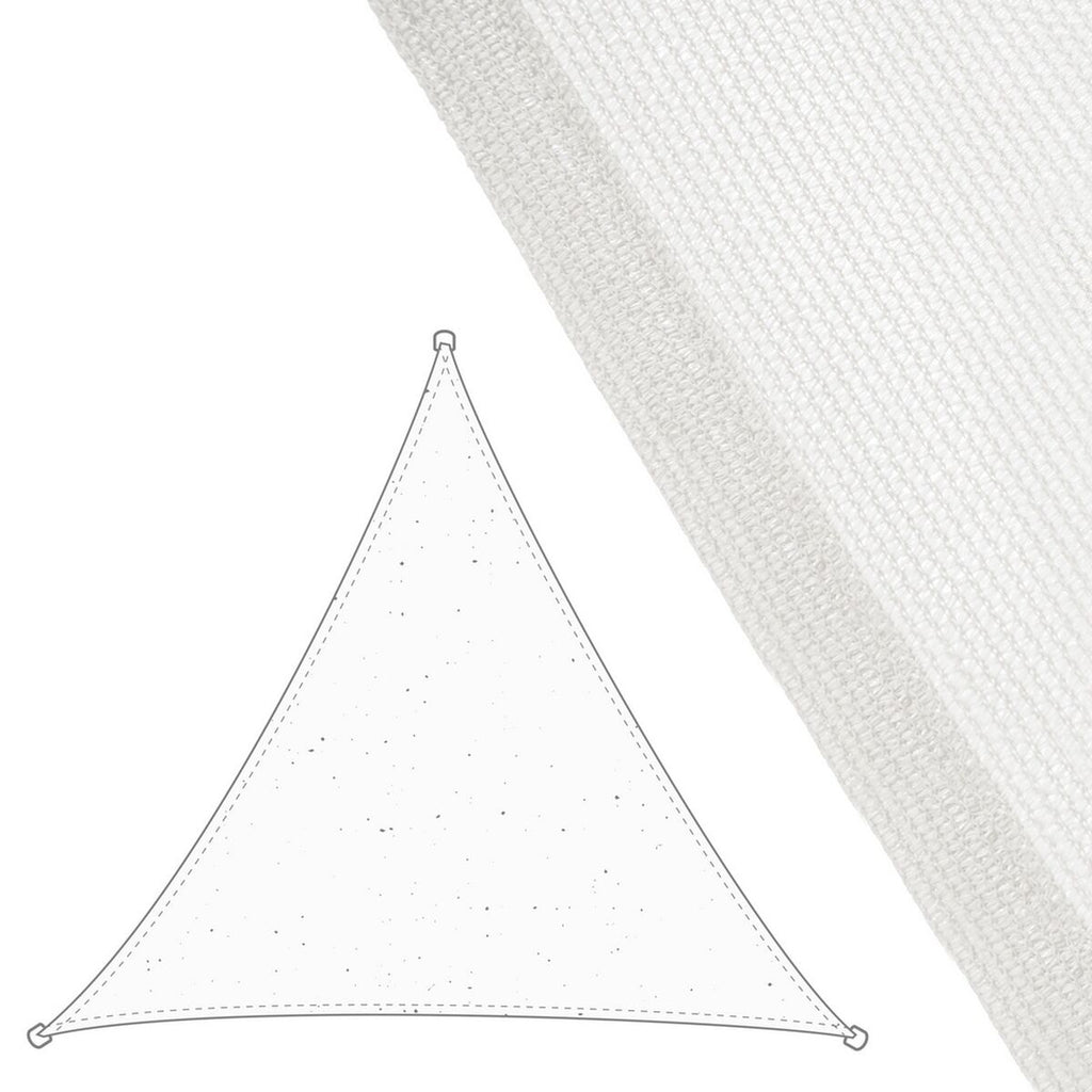 Sluneční plachta Vela sombreo bílá 3,5 x 3,5 m 350 x 350 x 0,5 cm Markýza