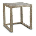 Sada 2 stolů Gift Decor BIG-S3603662 bílá béžová zlatá 42,5 x 61 x 60 cm (2 kusy) (2 kusy)