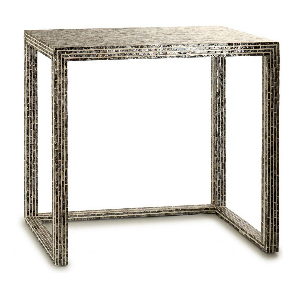 Stůl Gift Decor šedý perleťový 30,5 x 78 x 90,5 cm vstupní hala