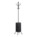 Věšák Gift Decor černý kov 34 x 188 x 34 cm stojan na deštníky