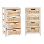 Zásuvková skříňka Gift Decor Ratan přírodní 40 x 73 x 29 cm 40 x 70 x 29 cm 4 zásuvky – obrázek 3