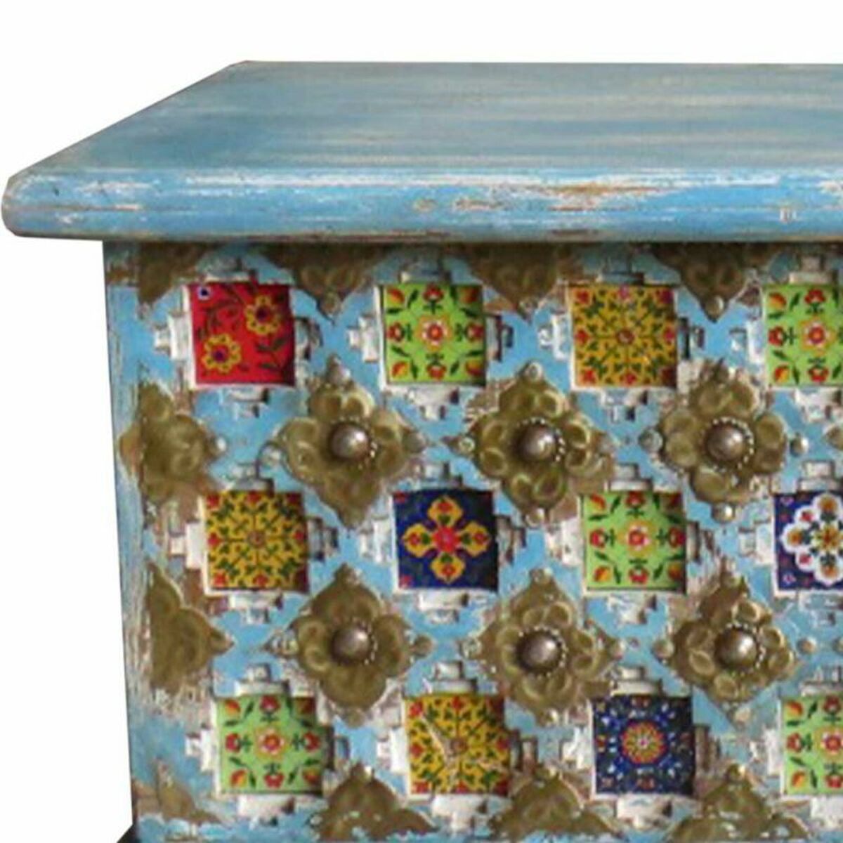Truhla Alexandra House Living mangové dřevo 40 x 45 x 146 cm 43x148x47 cm mangové dřevo – obrázek 2