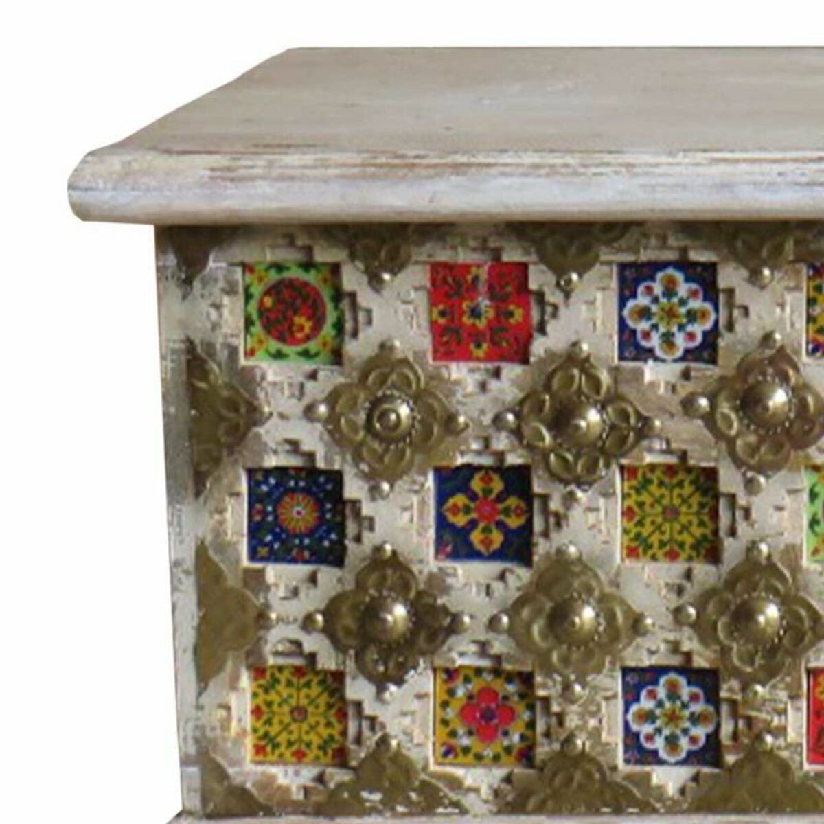 Truhla Alexandra House Living mangové dřevo 40 x 45 x 146 cm 43x148x47 cm mangové dřevo – obrázek 2