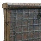 Truhla Alexandra House Living hnědá recyklované dřevo 53 x 87 x 136 cm – obrázek 4