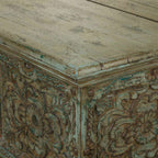 Truhla Alexandra House Living, železo, mangové dřevo, 100 x 47 x 100 cm – obrázek 6
