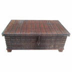 Truhla Alexandra House Living, recyklované dřevo, 76x130x51 cm – obrázek 3