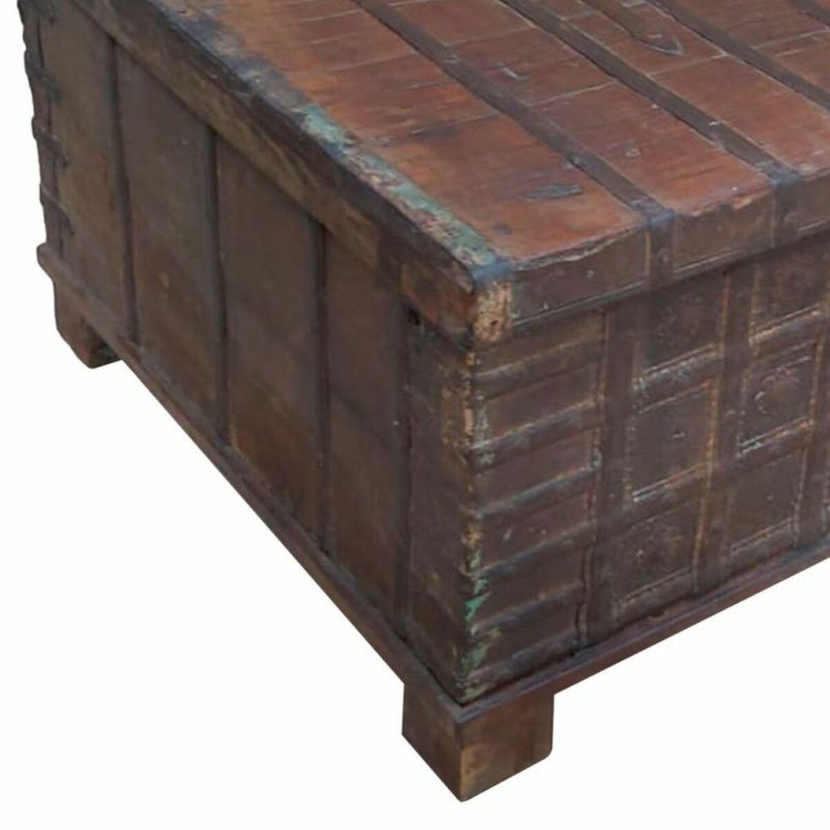 Truhla Alexandra House Living, recyklované dřevo, 76x130x51 cm – obrázek 4