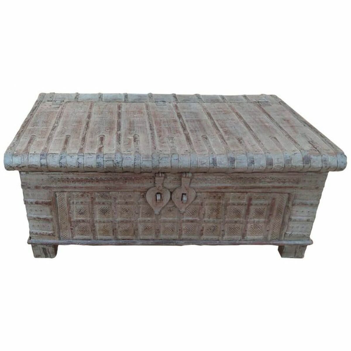 Truhla Alexandra House Living, recyklované dřevo, 73x126x53 cm – obrázek 3