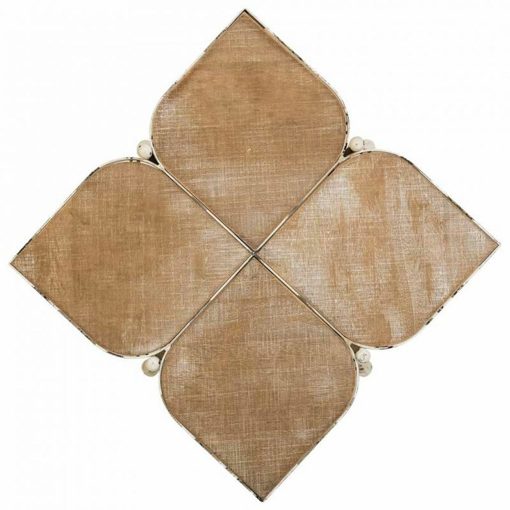 Stolní dekorace Alexandra House Living bílá kovová jedlové dřevo MDF 48 x 66 x 48 cm – obrázek 5