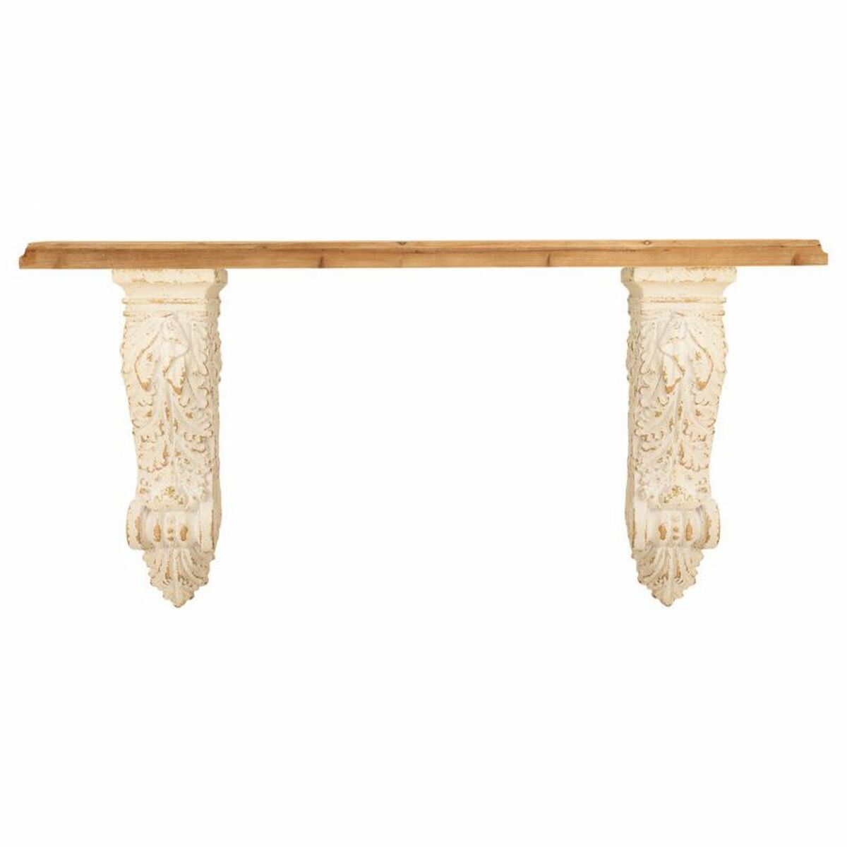 Regál Alexandra House Living bílý jedle oxid hořečnatý 20 x 60 x 120 cm – obrázek 3