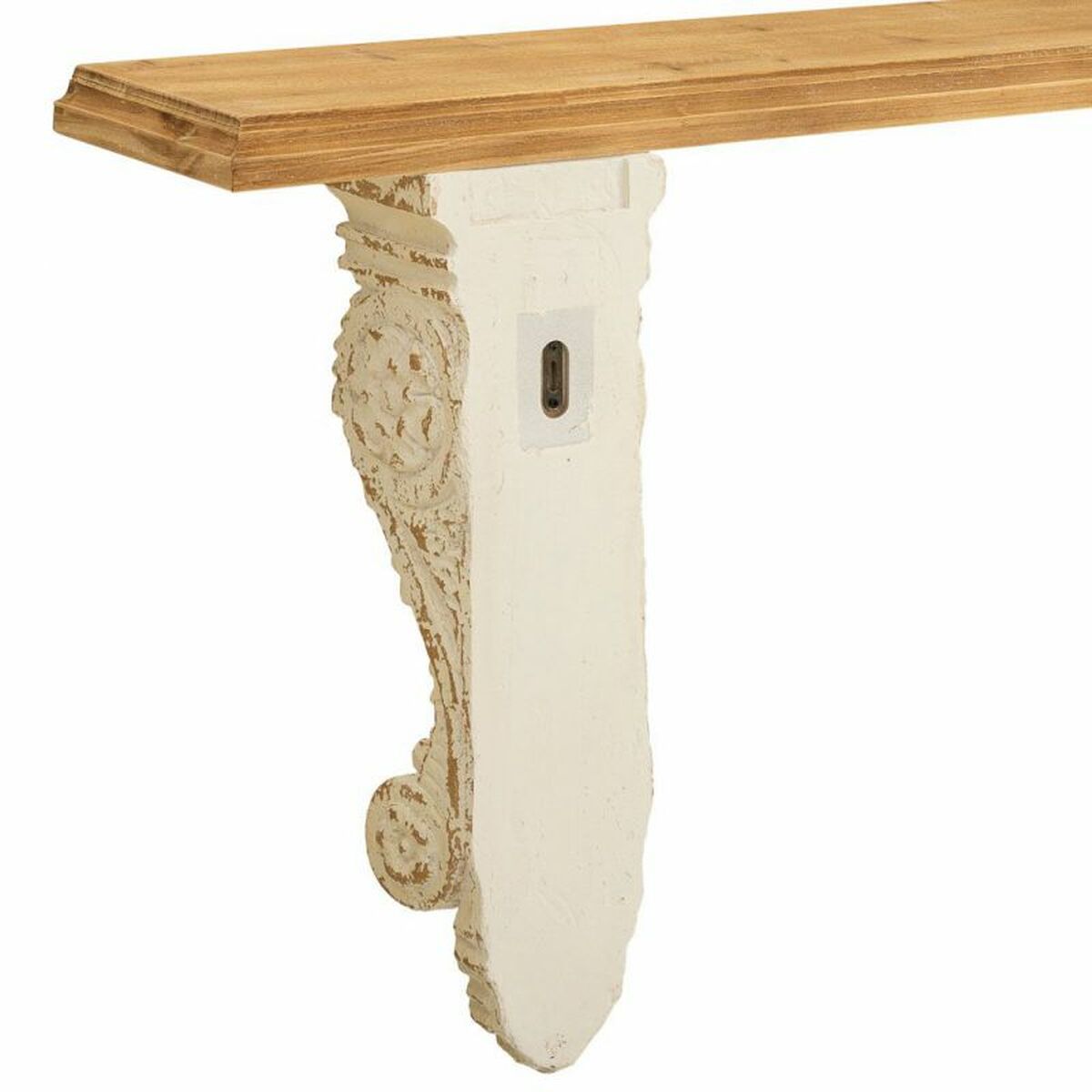 Regál Alexandra House Living bílý jedle oxid hořečnatý 20 x 60 x 120 cm – obrázek 7