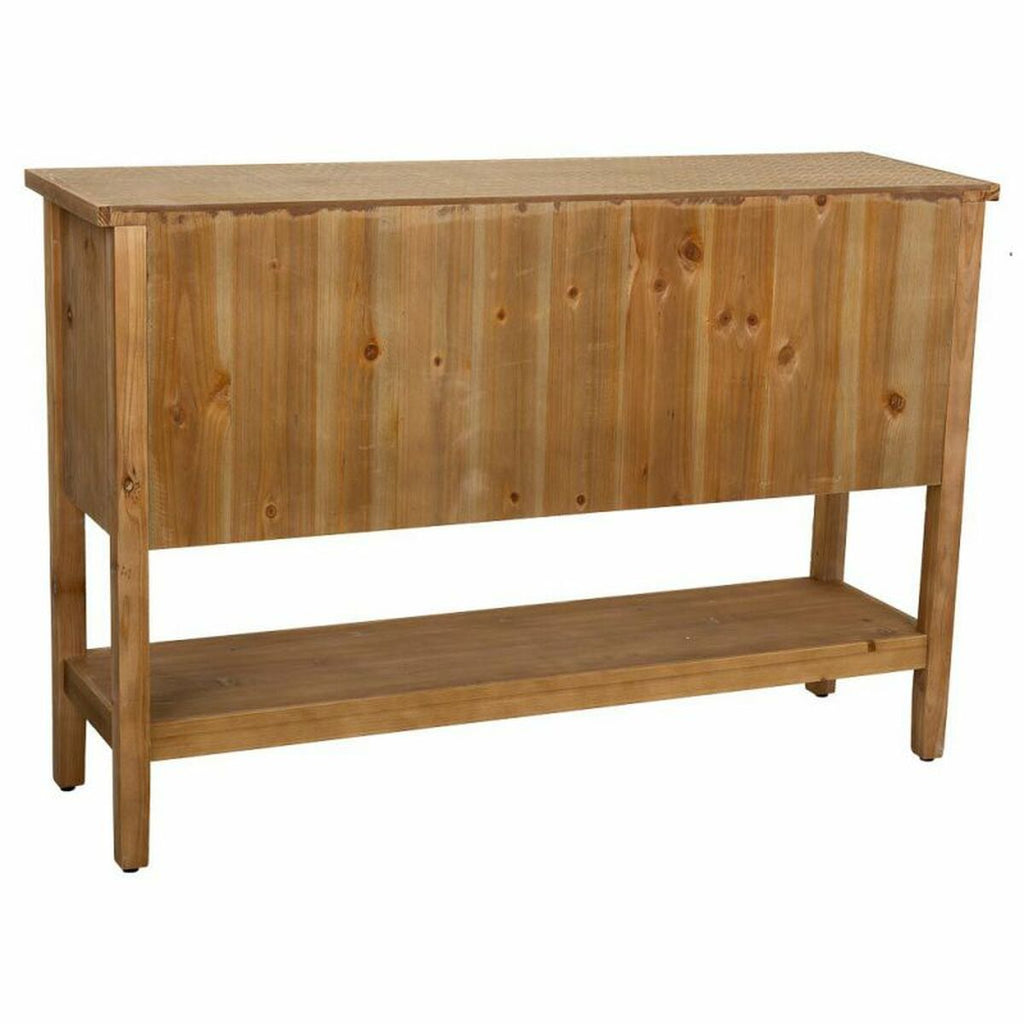 Konzolový stolek se 2 zásuvkami Alexandra House Living hnědý 35 x 81 x 122 cm – obrázek 6