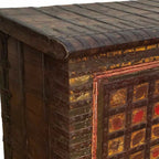 Truhla Alexandra House Living hnědá, mangové dřevo 47 x 96 x 146 cm – obrázek 7