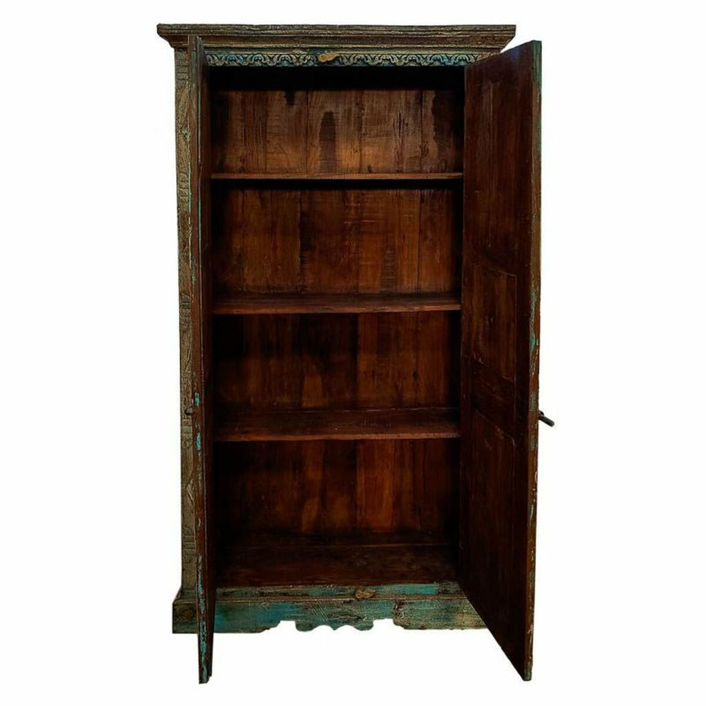 Skříň Alexandra House Living hnědá polystyren Mangové dřevo 41 x 206 x 120 cm – obrázek 4