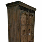 Skříň Alexandra House Living hnědá polystyren Mangové dřevo 43 x 188 x 91 cm – obrázek 7