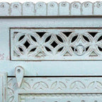 Vstupní hala Alexandra House Living modro-hnědá 43 x 94 x 95 cm – obrázek 7