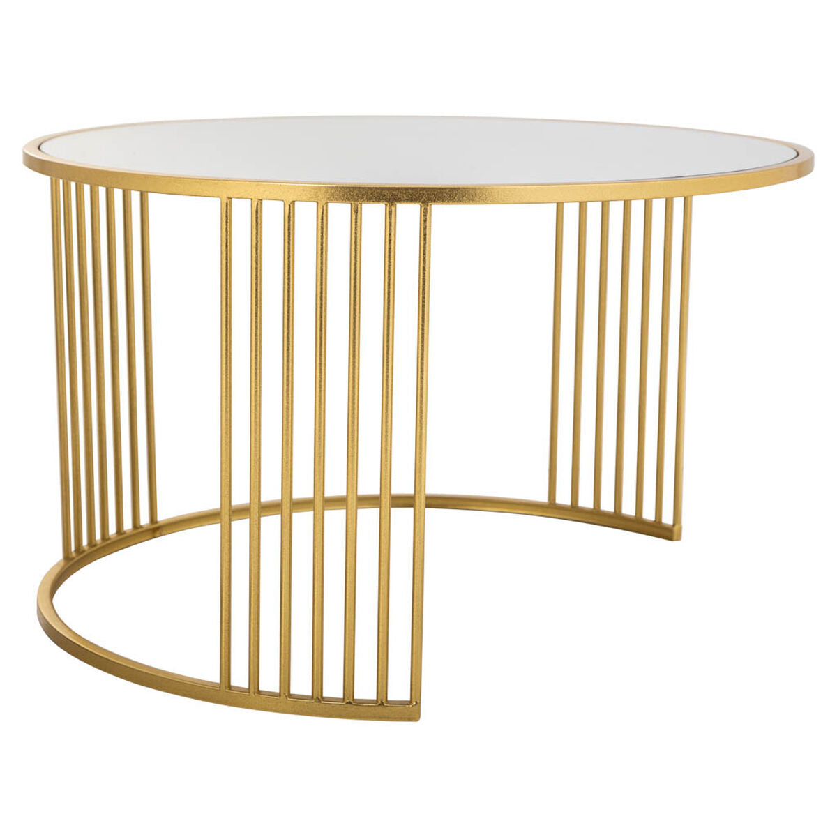 Stolní dekorace Alexandra House Living Zlatá Železo Zrcadlo Dřevo MDF 80 x 48 x 80 cm
