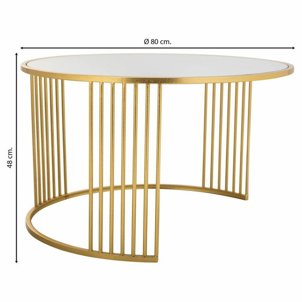 Stolní dekorace Alexandra House Living Zlatá Železo Zrcadlo Dřevo MDF 80 x 48 x 80 cm – obrázek 3