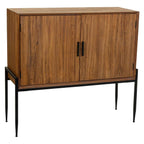 Komoda Alexandra House Living hnědá železná deska jedlové dřevo 40 x 99 x 110 cm – obrázek 2
