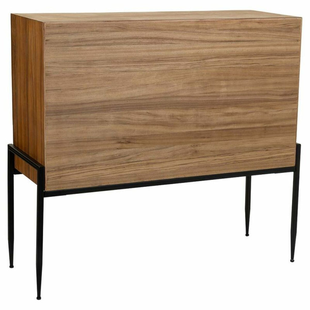 Komoda Alexandra House Living hnědá železná deska jedlové dřevo 40 x 99 x 110 cm – obrázek 4