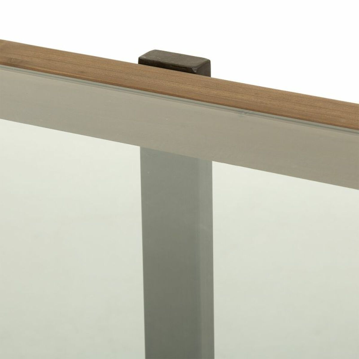 Stolní dekorace Alexandra House Living Hnědá Železo Jedlové dřevo Tvrzené sklo 99 x 40 x 99 cm – obrázek 6