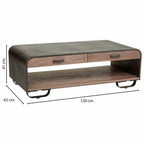 Stolní dekorace Alexandra House Living Hnědá Dřevo Železná deska Jedlové dřevo 62 x 41 x 120 cm – obrázek 4