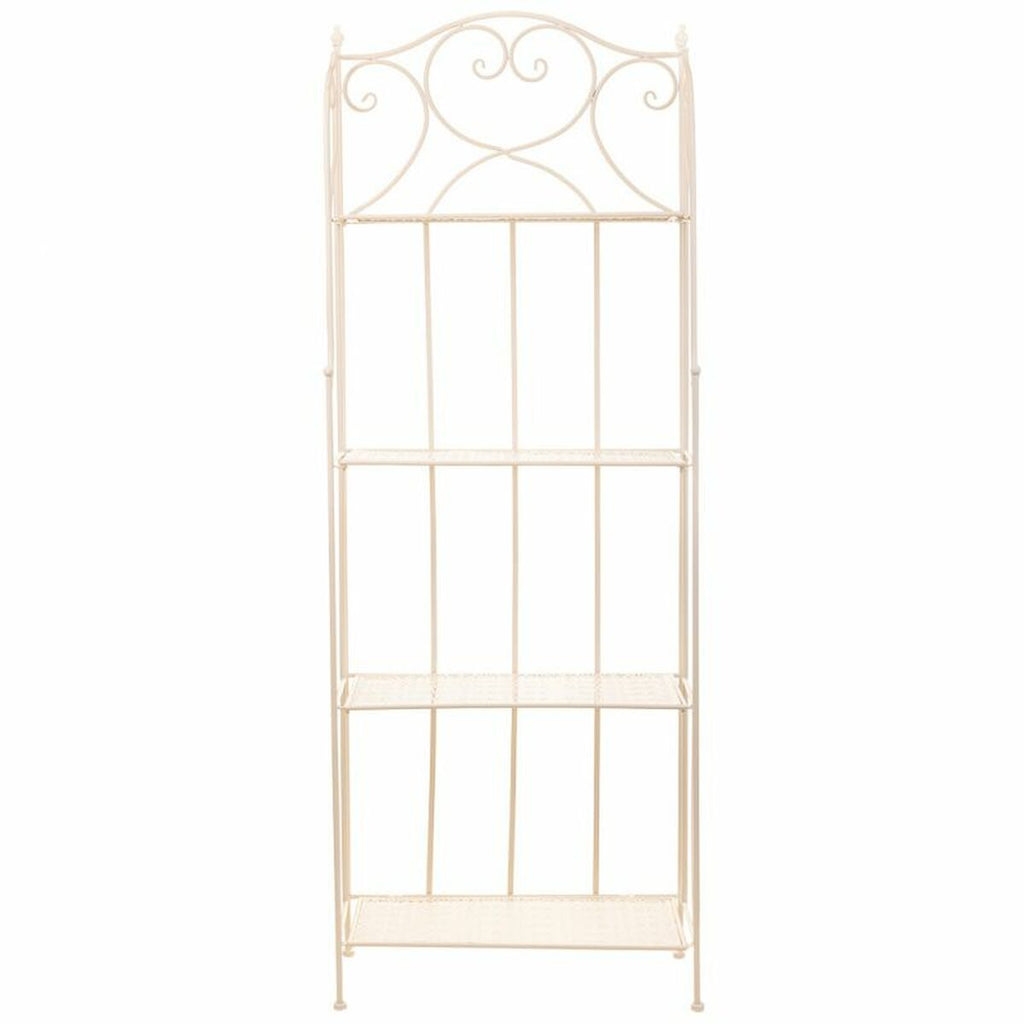 Regál Alexandra House Living bílý kov železo 28 x 70 x 28 cm – obrázek 3