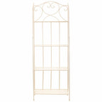 Regál Alexandra House Living bílý kov železo 28 x 70 x 28 cm – obrázek 3