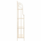 Regál Alexandra House Living bílý kov železo 28 x 70 x 28 cm – obrázek 6