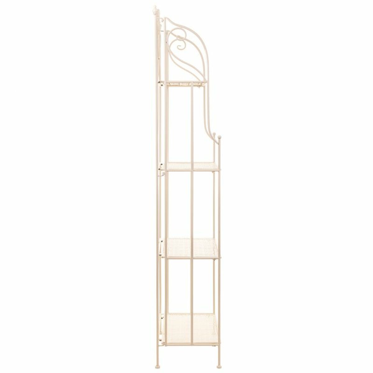 Regál Alexandra House Living bílý kov železo 28 x 70 x 28 cm – obrázek 6